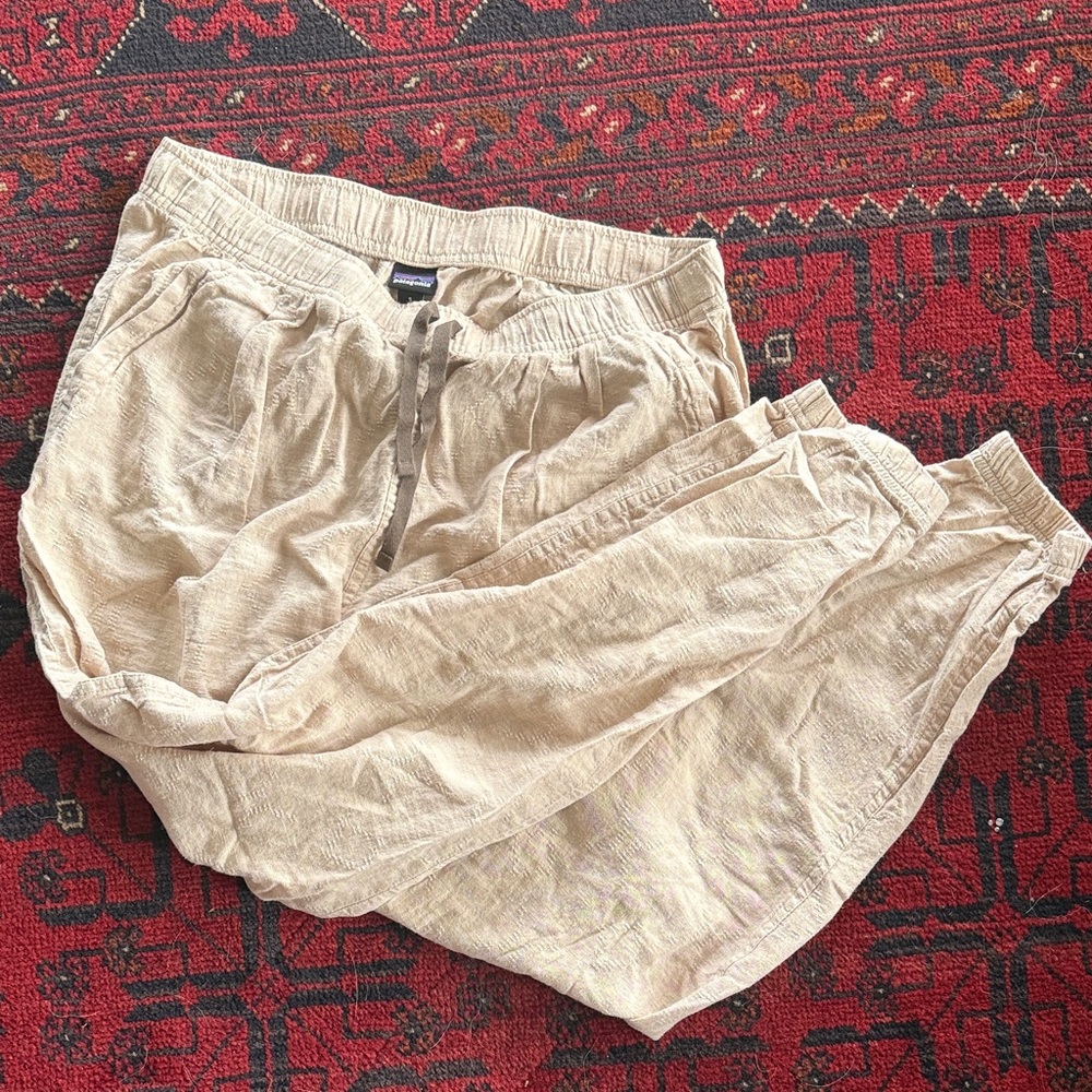 Women’s Patagonia linen joggers - Picture 2 of 4
